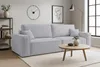 VENASI Schlafsofa mit Schlaffunktion Hugo, Grau Cordstoff Produktbild-Vorschau 1