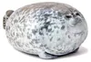 Kuscheltier Robbe Seehund XXL – Grau, 80 cm Produktbild-Vorschau 1