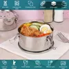 Belle Vous 3-pak lunch box ze stali nierdzewnej - zestaw Podgląd zdjęcia produktu 4