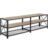 tectake® TV-Regal Indianapolis 161 x 41,5 x 50,5 cm Produktbild-Vorschau 1