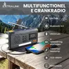 Extralink Noodradio DAB/FM, Solar, Dynamo, 4500 mAh, Productafbeelding-voorbeeld 5