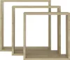 VidaXL 326719, MDF-Platten, Holz, 3 Stück(e) Produktbild-Vorschau 4