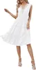 ASKSA Damen Sommerkleid Spitze V-Ausschnitt Ärmellos Produktbild-Vorschau 1