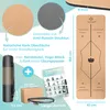 KESSER® Yogamatte Kork Inkl. Tragegurt Tasche & Yoga-Block Produktbild-Vorschau 7