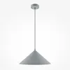 Pendelleuchte Metall Ø 35 cm rund H: max. 318 cm Grau E27 Produktbild-Vorschau 1