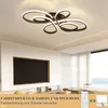 ZMH LED Stropní Lampa Černá Stropní Lampa 80CM Stmívatelná Náhled obrázku produktu 13