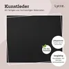 Klemmkissen Kunstleder Bankauflage schwarz Anteprima dell’immagine prodotto