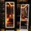 Miroir LED corporel de 140x40 cm avec éclairage, miroir sur Voir les images du produit 1