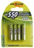 Ansmann Blister 4 X Accu, AAA, 550 mAh, AAA / HR03, Podgląd zdjęcia produktu 6