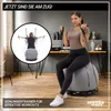 Miweba Sports 4in1 Gymnastikball Set | 65 cm - inkl. Produktbild-Vorschau 7
