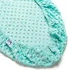 Mint Minky Spannbettlaken mit Gummiband 80x40cm Produktbild-Vorschau 3