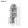 Armoire de cuisine Flieks avec étagères réglables et Voir les images du produit 3