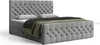 Chesterfield Boxspringbett, Kontinentalbett aus Samt, Produktbild-Vorschau 5