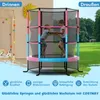 COSTWAY 165 cm Gartentrampolin mit Sicherheitsnetz, Produktbild-Vorschau 4