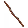Gua Sha Massage-Stab mit 31 Perlen – aus Buchenholz, Produktbild-Vorschau 3