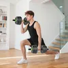 SPORTNOW Verstelbare halterset, 20 kg. Set met korte Productafbeelding-voorbeeld 2