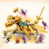 LEGO 71774 NINJAGO Lloyds Ultragolddrache, Set mit Produktbild-Vorschau 4