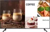 A collage of images featuring coffee, waffles, and cupcakes, with text overlays. Produktbild-Vorschau