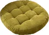 Coussin de sol rond monochrome pour salon Lecture Voir les images du produit 1
