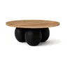 DEKORI_INTERIORS, okrągły stolik kawowy BELLY 60 cm w Podgląd zdjęcia produktu 1