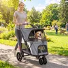 PawHut Hundewagen Faltbar Hundebuggy bis 20 kg mit Produktbild-Vorschau 2