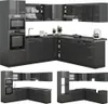 Eckküche Vicco R-Line Anthrazit Hochglanz 247 x 60 cm , AP Produktbild-Vorschau 8