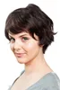 WIG ME UP Echthaar Dunkelbraun Rote Strähnen DW411HH-2H130 Produktbild-Vorschau 2