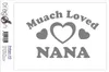 Aufkleber / Autoaufkleber - JDM - Die cut - Much Loved Nana Produktbild-Vorschau 2