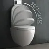 Alpenberger Hänge WC Spülrandlos Toilette | Keramik Wand WC Produktbild-Vorschau 5