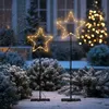 Gartenstecker Sterne 2er in warmweiß - 180 LED / ca. 90 + Produktbild-Vorschau 1