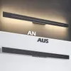 ZMH LED Applique murale Intérieur noir 100cm blanc chaud Voir les images du produit 7