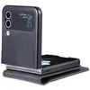 Kožené pouzdro Galaxy Z Flip4, flipové pouzdro s Náhled obrázku produktu 4