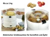 Elektrischer Kartoffelschäler 1kg, abnehmbar & leicht zu Produktbild-Vorschau 2