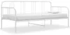 vidaXL Slaapbank Bedframe Wit Metaal 90x200 cm Productafbeelding-voorbeeld 6