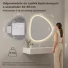 S'AFIELINA Lustro Łazienkowe LED 70 x 80 cm, Podświetlane, Podgląd zdjęcia produktu 3