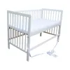 Kinderbett - Beistellbett - Babybett 120x60cm mit Matratze, Produktbild-Vorschau 4