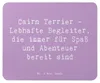 Mr. & Mrs. Panda Mouse Pad Spruch Cairn Terrier Begleiter - Produktbild-Vorschau 1