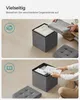 SONGMICS, pouf de rangement pliable, 30 x 30 cm, capacité Voir les images du produit 6
