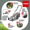 IKRA Elektro Rasenmäher IERM 1638| 1600 W | 38 cm Produktbild-Vorschau 2