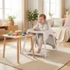 COSTWAY Hoogstoel voor baby's, kinderstoel met 2 Productafbeelding-voorbeeld 8