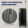 MuchoWow® Koffer Handgepäck Trolley Rollkoffer Kleine Produktbild-Vorschau 3