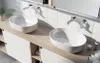 Umywalka nablatowa Moduo 50 cm owalna, ceramika, nowoczesny Podgląd zdjęcia produktu 4