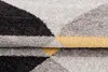 Tappeto Tapiso LAZUR Moderno Nero Grigio Giallo Camera dei Anteprima dell’immagine prodotto 4
