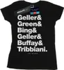 Friends - T-Shirt für Damen BI21072 (S) (Schwarz) Produktbild-Vorschau 1