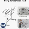 Wiltec Drehlackierständer 2300 x 610 x 1340 mm, mit 4 Produktbild-Vorschau 4
