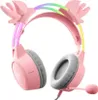 ONIKUMA X15Pro Gaming-Kopfhörer Pink/Hirschgeweih Produktbild-Vorschau 3