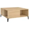 vidaXL Konferenční stolek Sonoma Dub 80x80x36,5 cm odvozený Náhled obrázku produktu 1