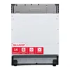 Sharp QW-NI25GI44BS-DE Einbaugeschirrspüler Produktbild-Vorschau 1