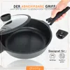 DIVORY Schmorpfanne 28cm Induktion, Servierpfanne mit Produktbild-Vorschau 4