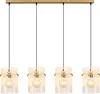 Globo Lighting Hängeleuchte Metall goldfarben matt, 4x E27 Produktbild-Vorschau 6